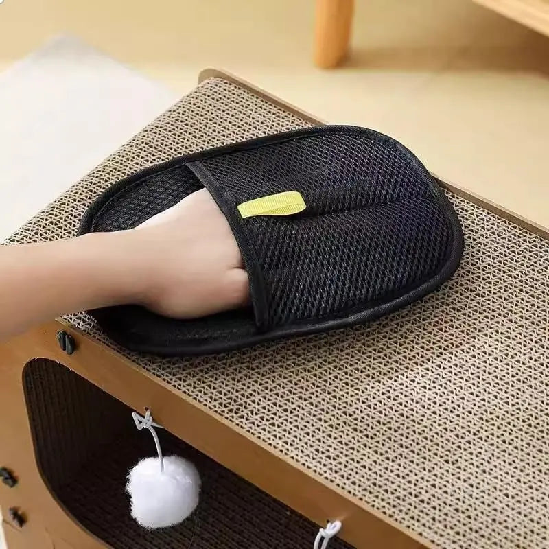 Pet Hair Removal Glove for Cats and Dogs, Flexible Surface Catches Loose Pet Fur Efficiently
